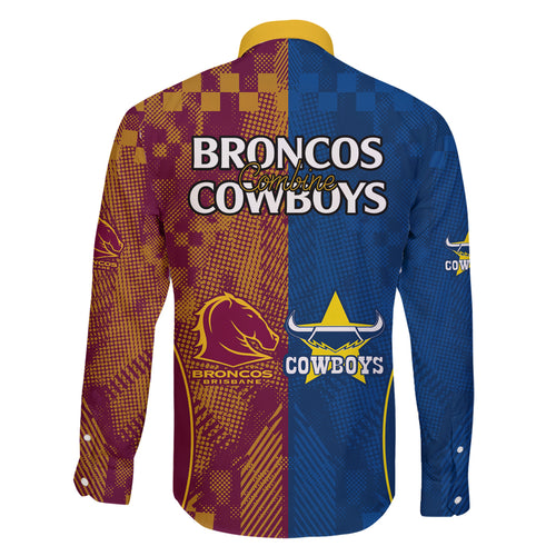 nrl-cowboys-and-broncos-family-matching-tank-maxi-dress-and-hawaiian-shirt-sporty-style