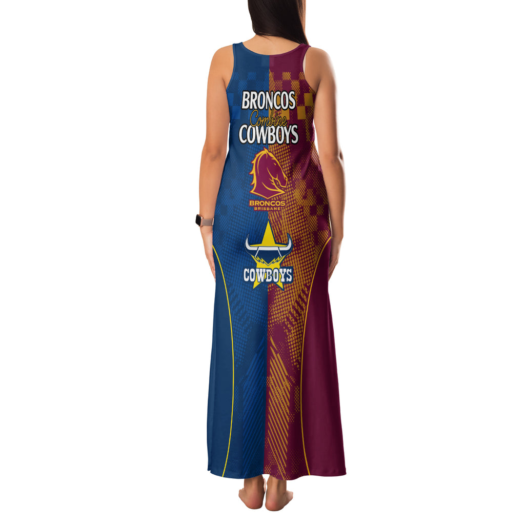 nrl-cowboys-and-broncos-family-matching-tank-maxi-dress-and-hawaiian-shirt-sporty-style