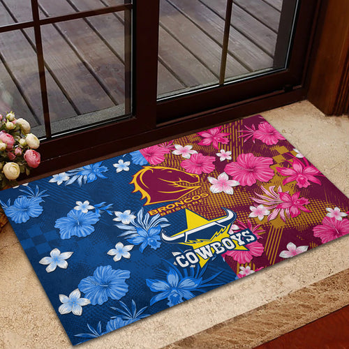 nrl-cowboys-and-broncos-rubber-doormat-sporty-style