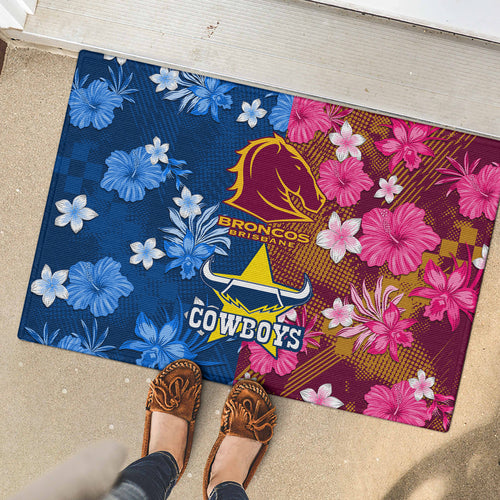 nrl-cowboys-and-broncos-rubber-doormat-sporty-style