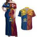 custom-nrl-cowboys-and-broncos-couples-matching-off-shoulder-maxi-dress-and-hawaiian-shirt-sporty-style