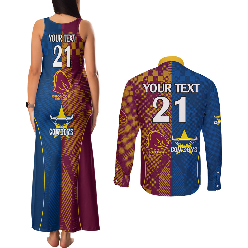 custom-nrl-cowboys-and-broncos-couples-matching-tank-maxi-dress-and-long-sleeve-button-shirts-sporty-style
