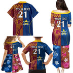 custom-nrl-cowboys-and-broncos-family-matching-puletasi-dress-and-hawaiian-shirt-sporty-style