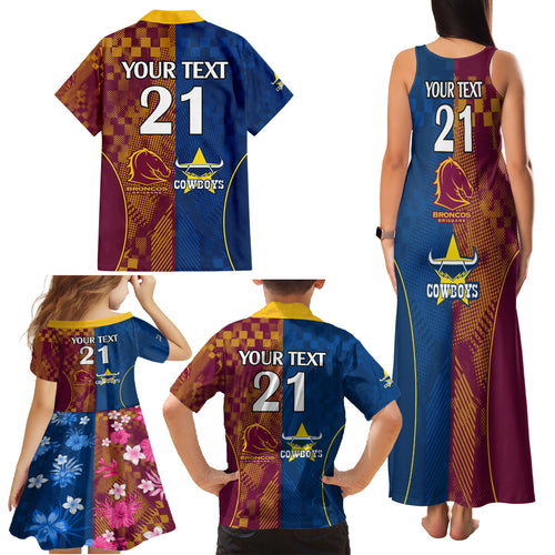 custom-nrl-cowboys-and-broncos-family-matching-tank-maxi-dress-and-hawaiian-shirt-sporty-style