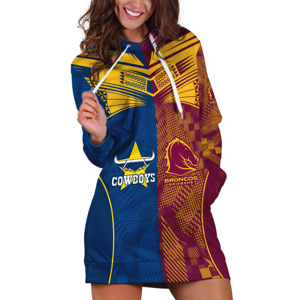 custom-nrl-cowboys-and-broncos-hoodie-dress-sporty-style