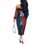 custom-nrl-cowboys-and-broncos-off-the-shoulder-long-sleeve-dress-sporty-style