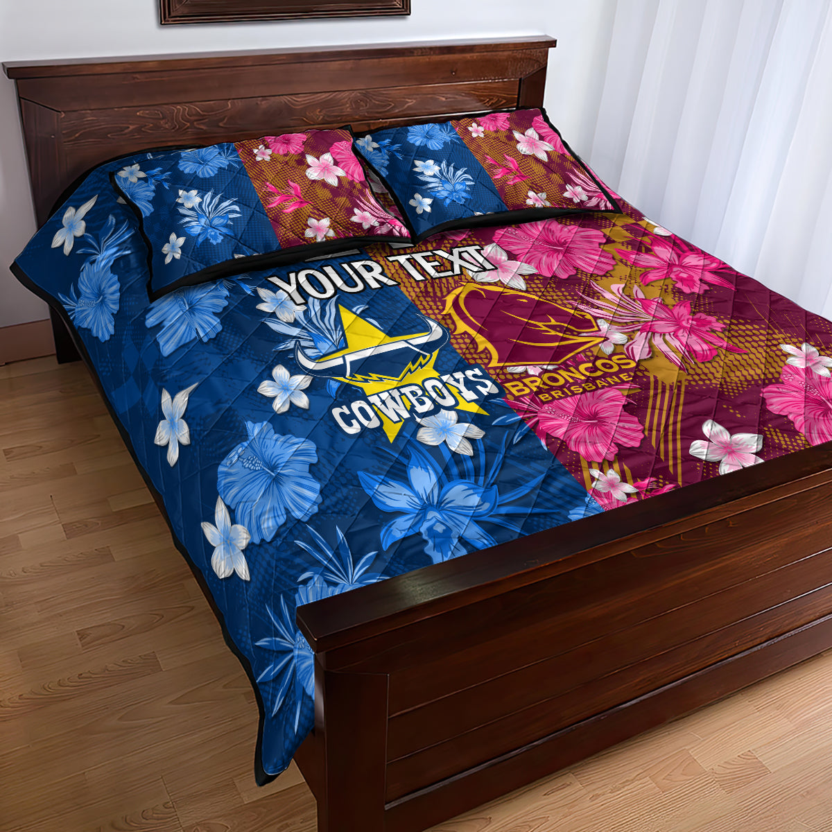 custom-nrl-cowboys-and-broncos-quilt-bed-set-sporty-style