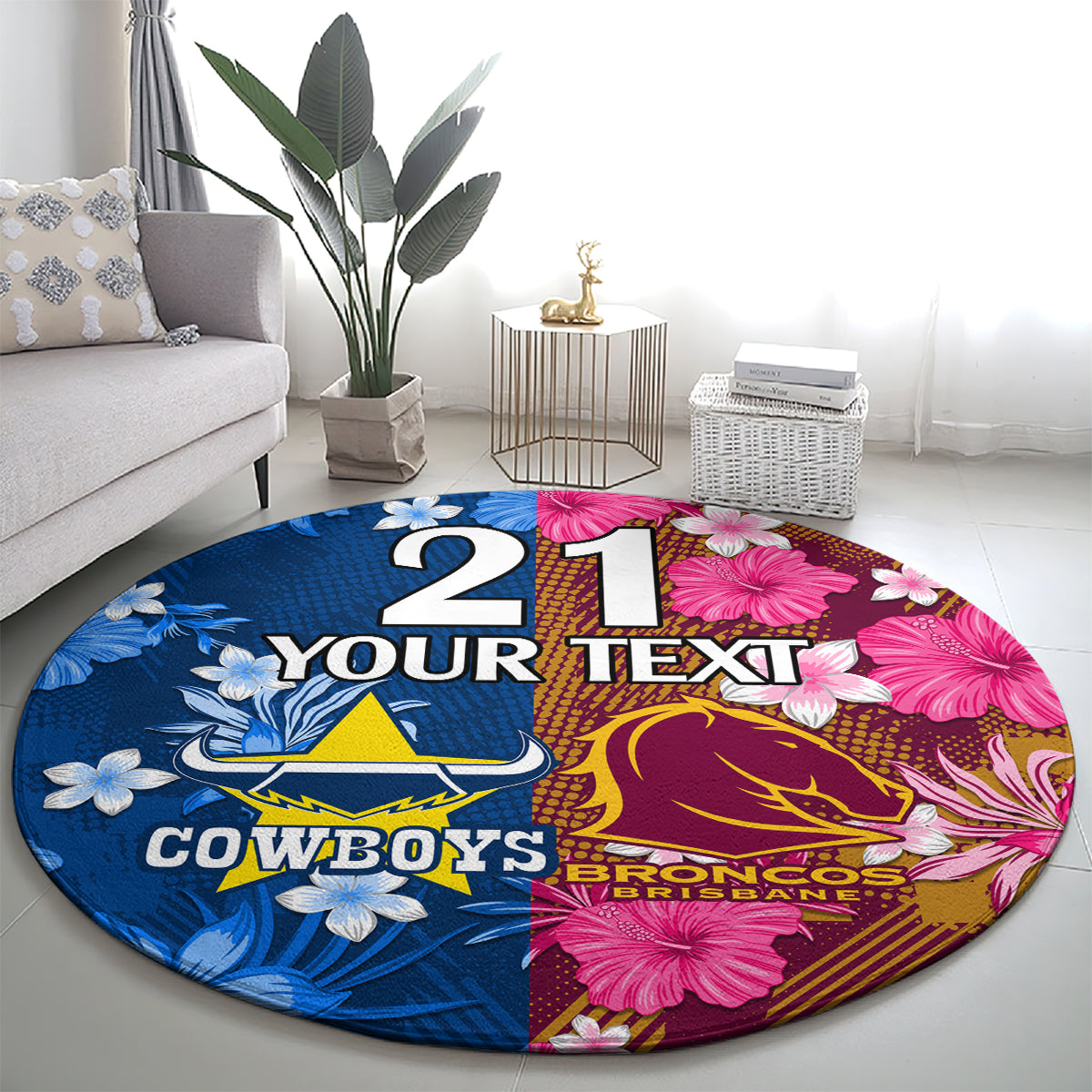 custom-nrl-cowboys-and-broncos-round-carpet-sporty-style