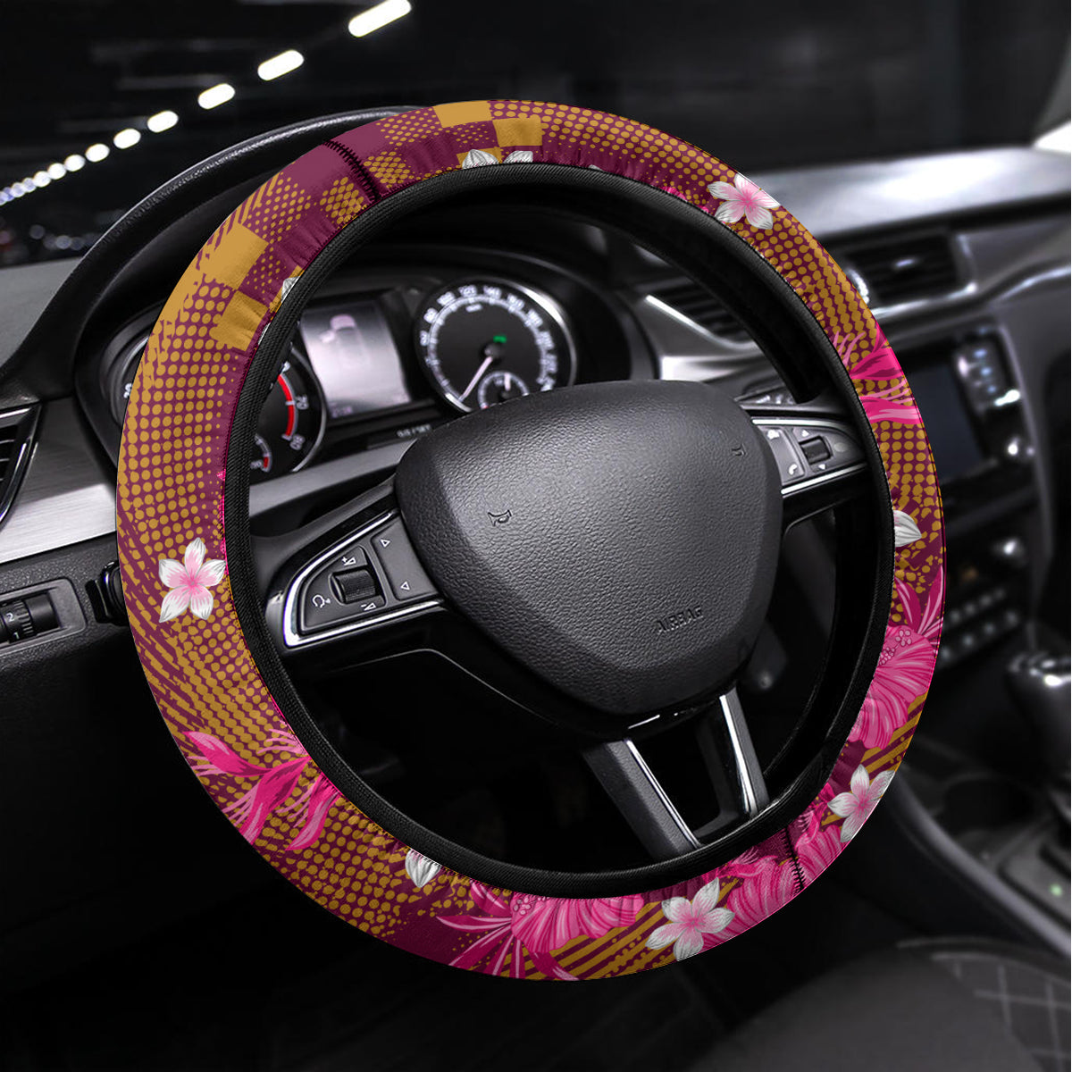 NRL Cowboys and Broncos Steering Wheel Cover Sporty Style