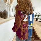 custom-nrl-cowboys-and-broncos-women-casual-shirt-sporty-style