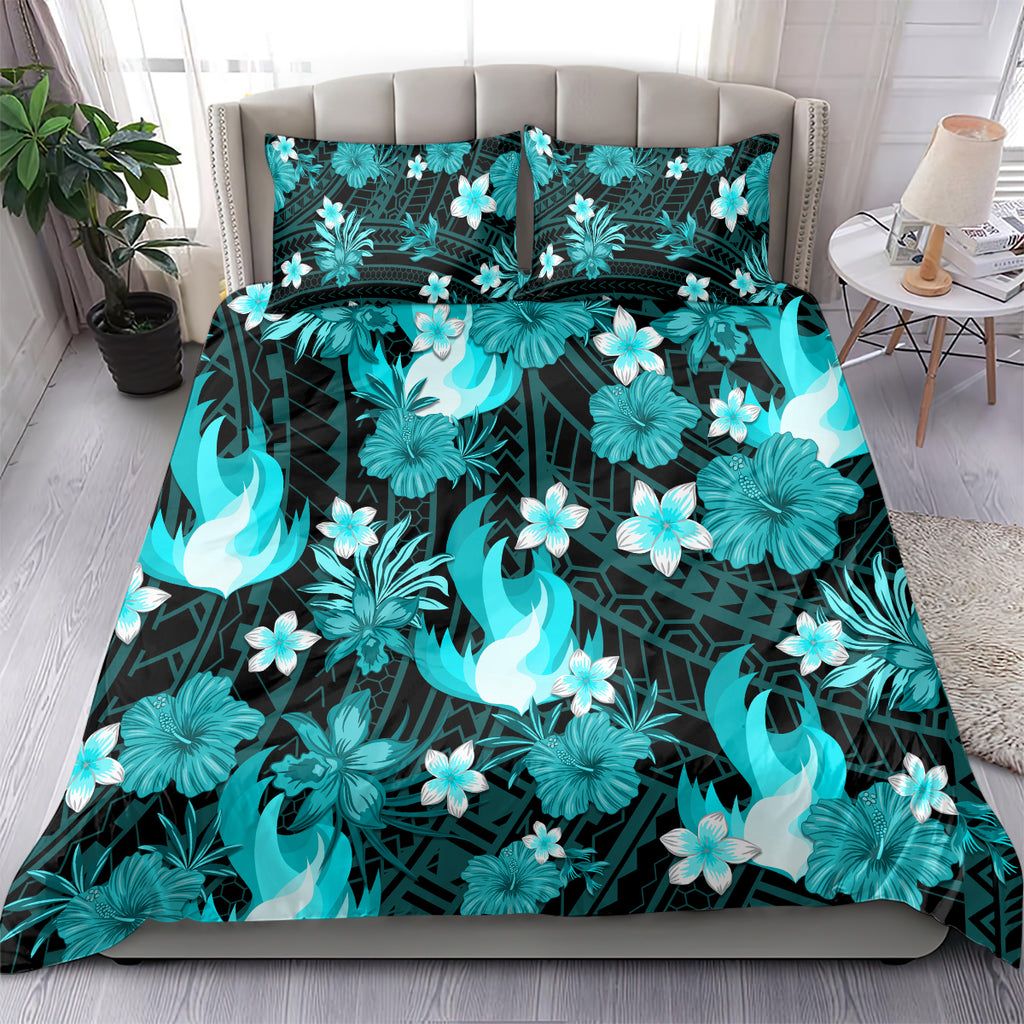 australian-heat-cricket-bedding-set-baeuty-pacific-hibiscus-and-polynesian-pattern
