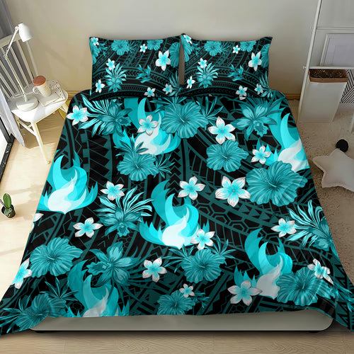 australian-heat-cricket-bedding-set-baeuty-pacific-hibiscus-and-polynesian-pattern