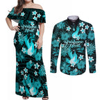 australian-heat-cricket-couples-matching-off-shoulder-maxi-dress-and-long-sleeve-button-shirts-baeuty-pacific-hibiscus-and-polynesian-pattern
