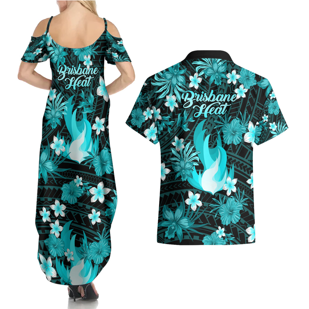 australian-heat-cricket-couples-matching-summer-maxi-dress-and-hawaiian-shirt-baeuty-pacific-hibiscus-and-polynesian-pattern