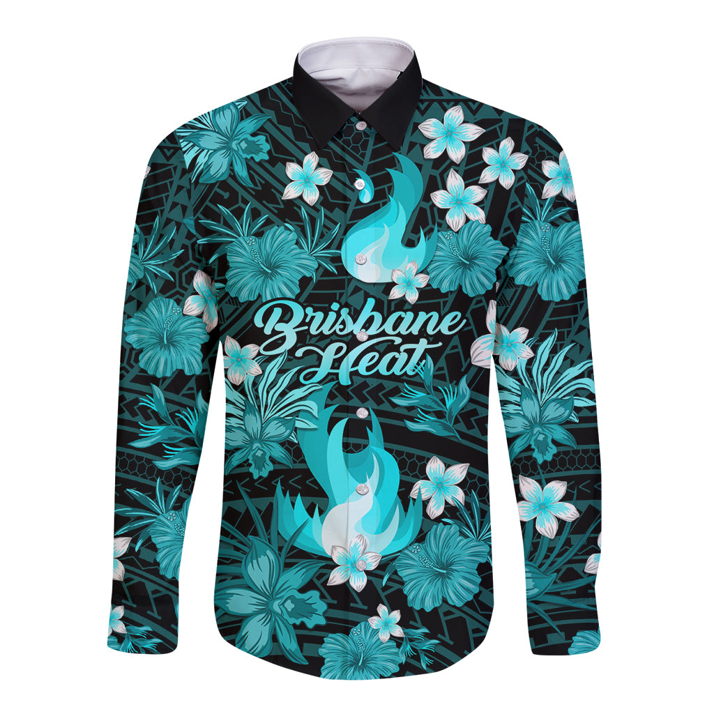 australian-heat-cricket-long-sleeve-button-shirt-baeuty-pacific-hibiscus-and-polynesian-pattern