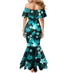 australian-heat-cricket-mermaid-dress-baeuty-pacific-hibiscus-and-polynesian-pattern