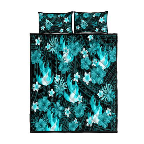 australian-heat-cricket-quilt-bed-set-baeuty-pacific-hibiscus-and-polynesian-pattern
