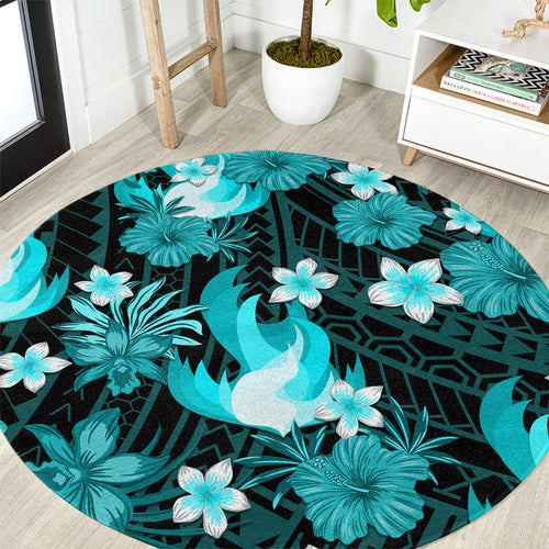 australian-heat-cricket-round-carpet-baeuty-pacific-hibiscus-and-polynesian-pattern
