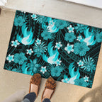 australian-heat-cricket-rubber-doormat-baeuty-pacific-hibiscus-and-polynesian-pattern