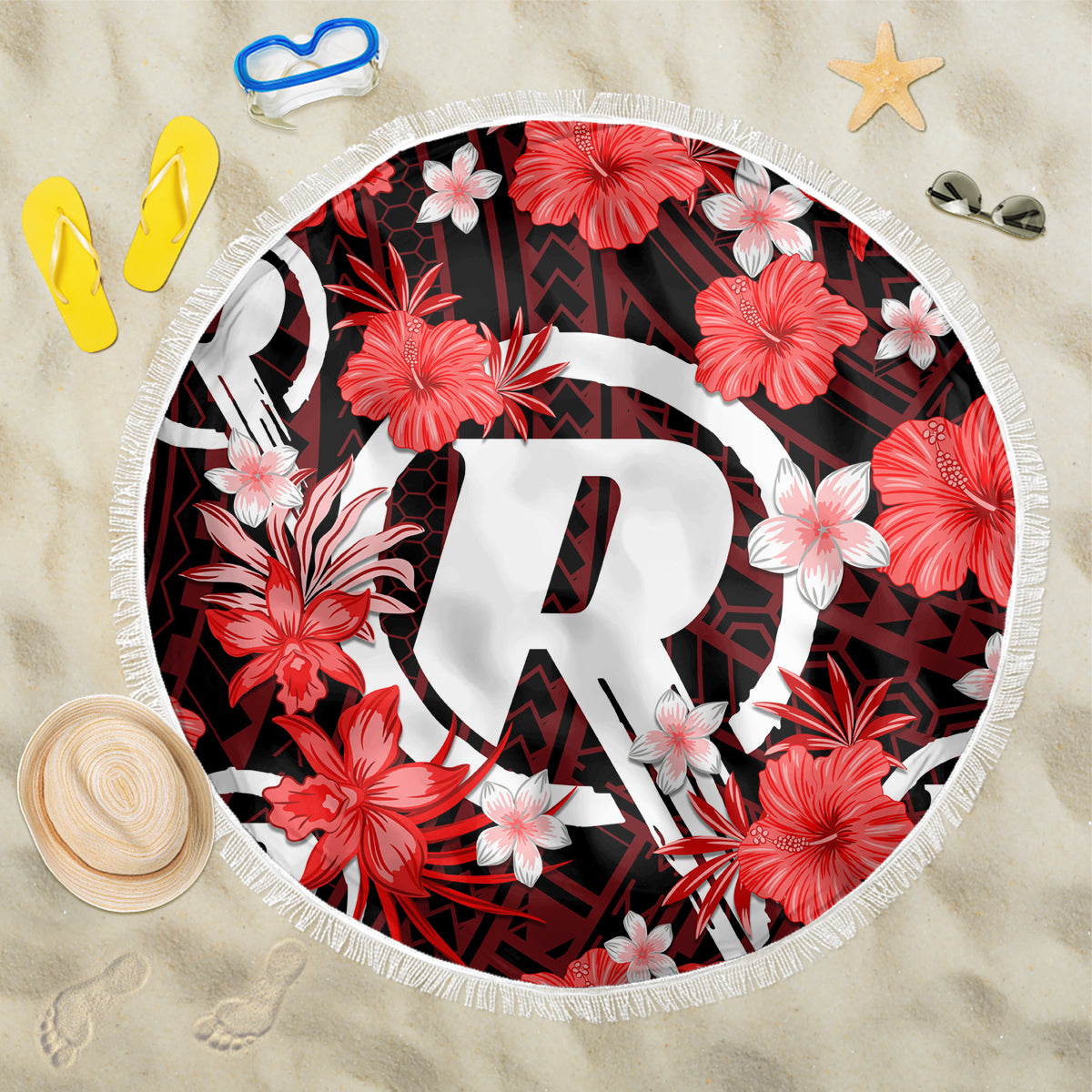 australian-renegades-cricket-beach-blanket-baeuty-pacific-hibiscus-and-polynesian-pattern