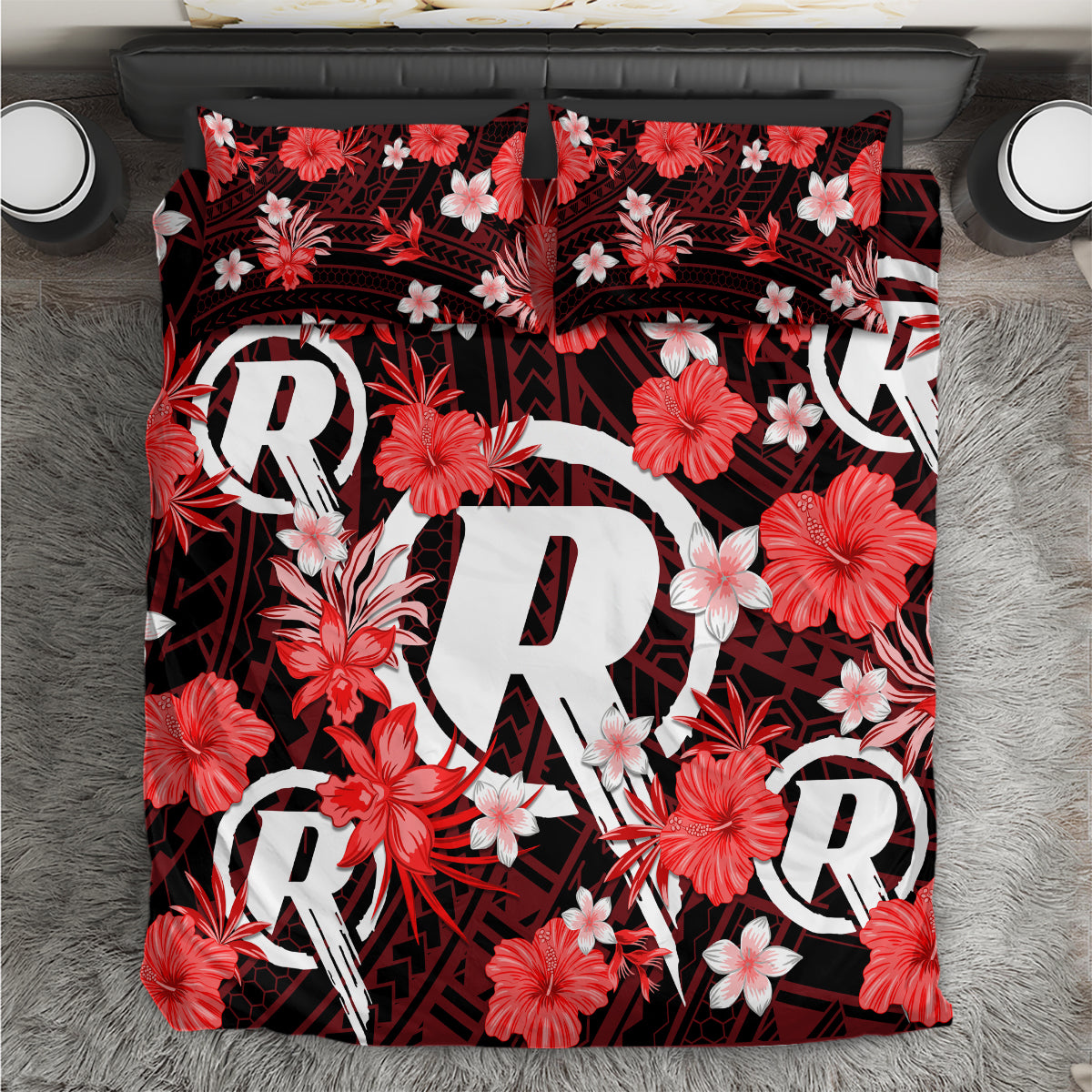australian-renegades-cricket-bedding-set-baeuty-pacific-hibiscus-and-polynesian-pattern