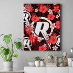 australian-renegades-cricket-canvas-wall-art-baeuty-pacific-hibiscus-and-polynesian-pattern