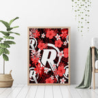 australian-renegades-cricket-canvas-wall-art-baeuty-pacific-hibiscus-and-polynesian-pattern