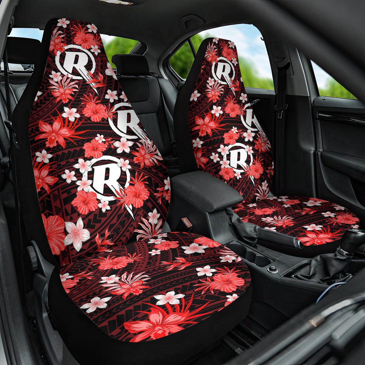 australian-renegades-cricket-car-seat-cover-baeuty-pacific-hibiscus-and-polynesian-pattern