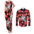 australian-renegades-cricket-couples-matching-tank-maxi-dress-and-long-sleeve-button-shirts-baeuty-pacific-hibiscus-and-polynesian-pattern