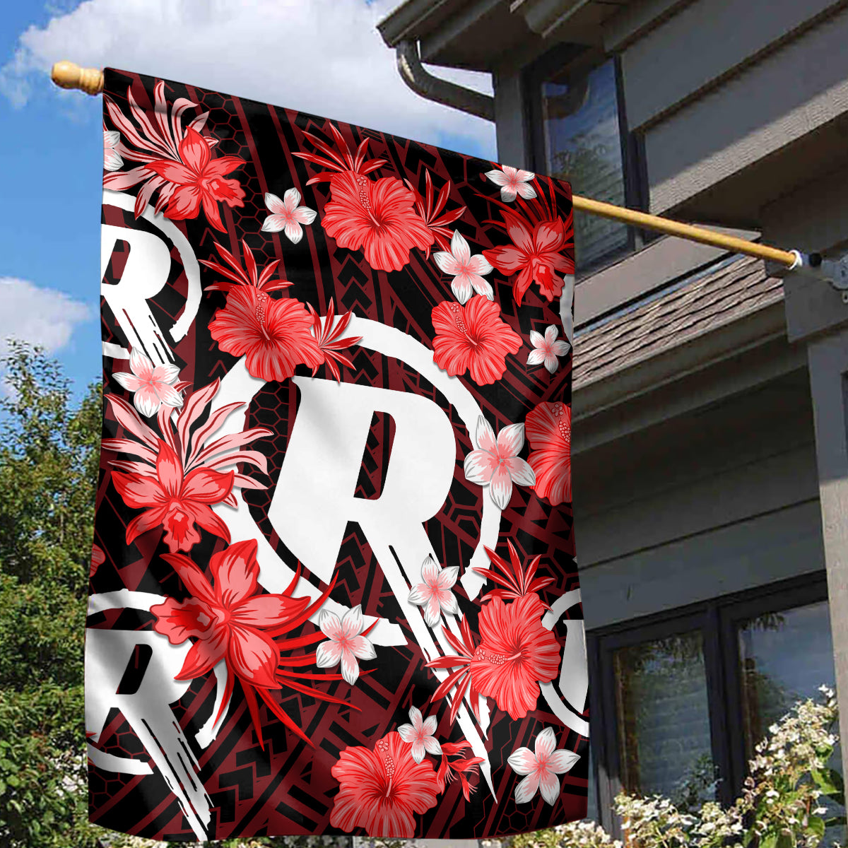 australian-renegades-cricket-garden-flag-baeuty-pacific-hibiscus-and-polynesian-pattern