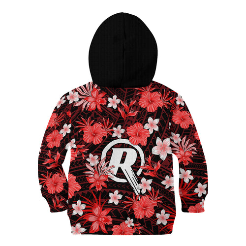australian-renegades-cricket-kid-hoodie-baeuty-pacific-hibiscus-and-polynesian-pattern