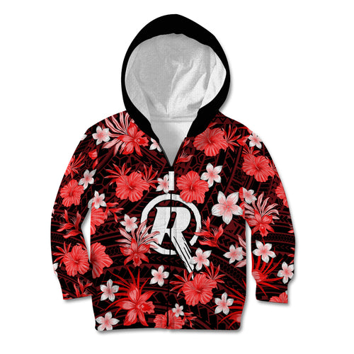 australian-renegades-cricket-kid-hoodie-baeuty-pacific-hibiscus-and-polynesian-pattern