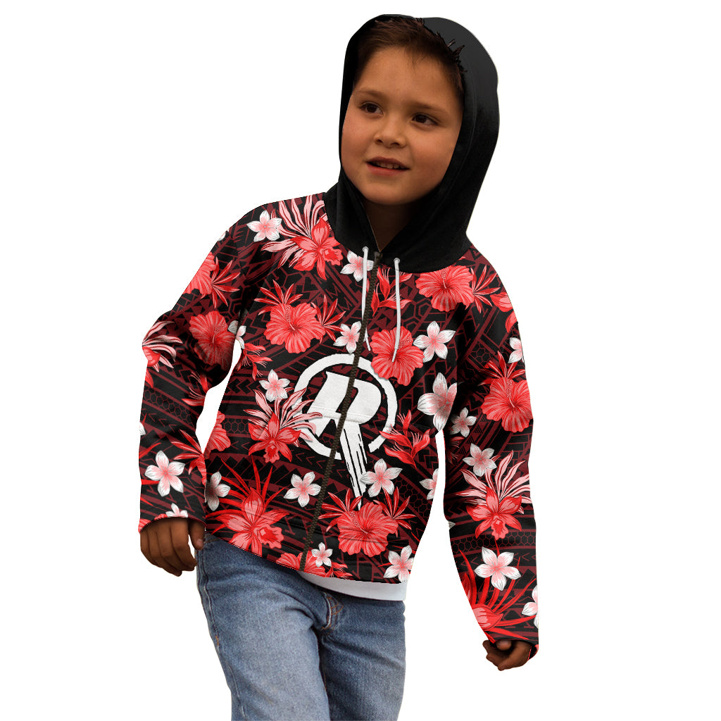 australian-renegades-cricket-kid-hoodie-baeuty-pacific-hibiscus-and-polynesian-pattern