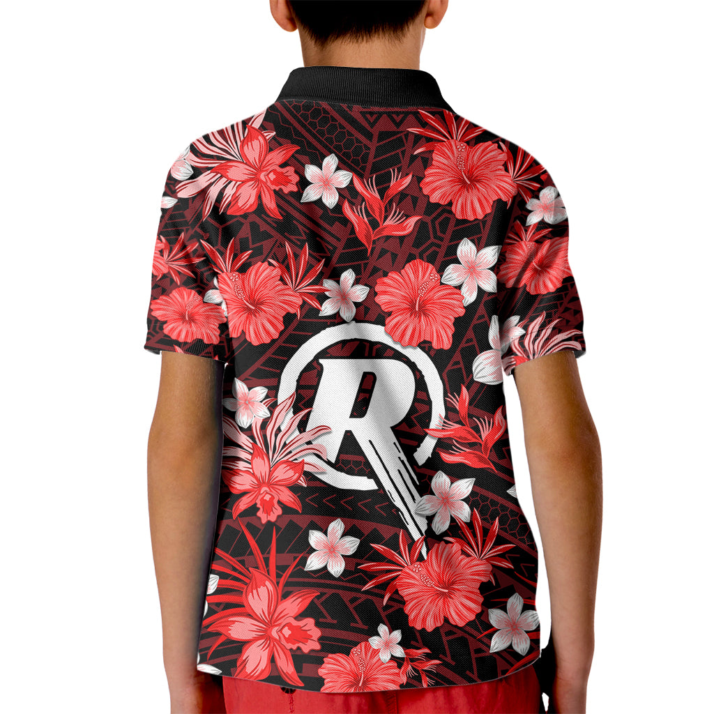 australian-renegades-cricket-kid-polo-shirt-baeuty-pacific-hibiscus-and-polynesian-pattern