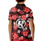 australian-renegades-cricket-kid-polo-shirt-baeuty-pacific-hibiscus-and-polynesian-pattern