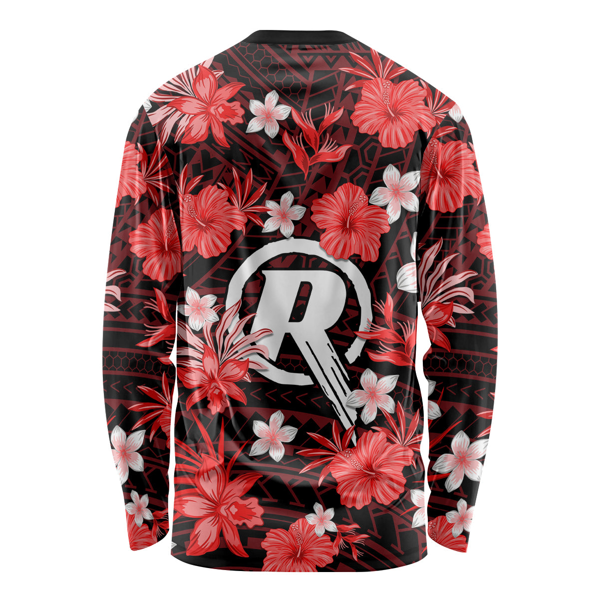 australian-renegades-cricket-long-sleeve-shirt-baeuty-pacific-hibiscus-and-polynesian-pattern