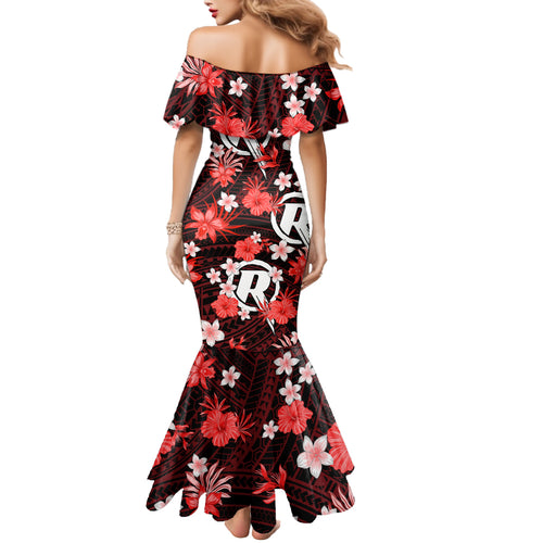 australian-renegades-cricket-mermaid-dress-baeuty-pacific-hibiscus-and-polynesian-pattern