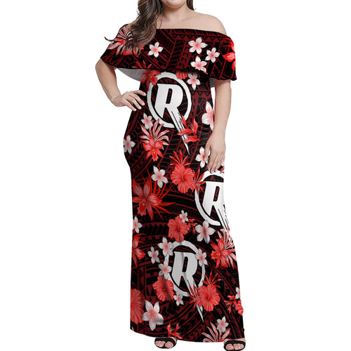 australian-renegades-cricket-off-shoulder-maxi-dress-baeuty-pacific-hibiscus-and-polynesian-pattern