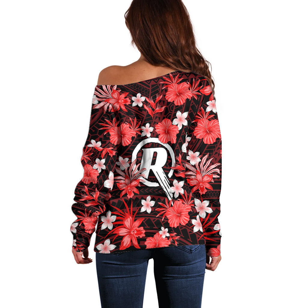 australian-renegades-cricket-off-shoulder-sweater-baeuty-pacific-hibiscus-and-polynesian-pattern