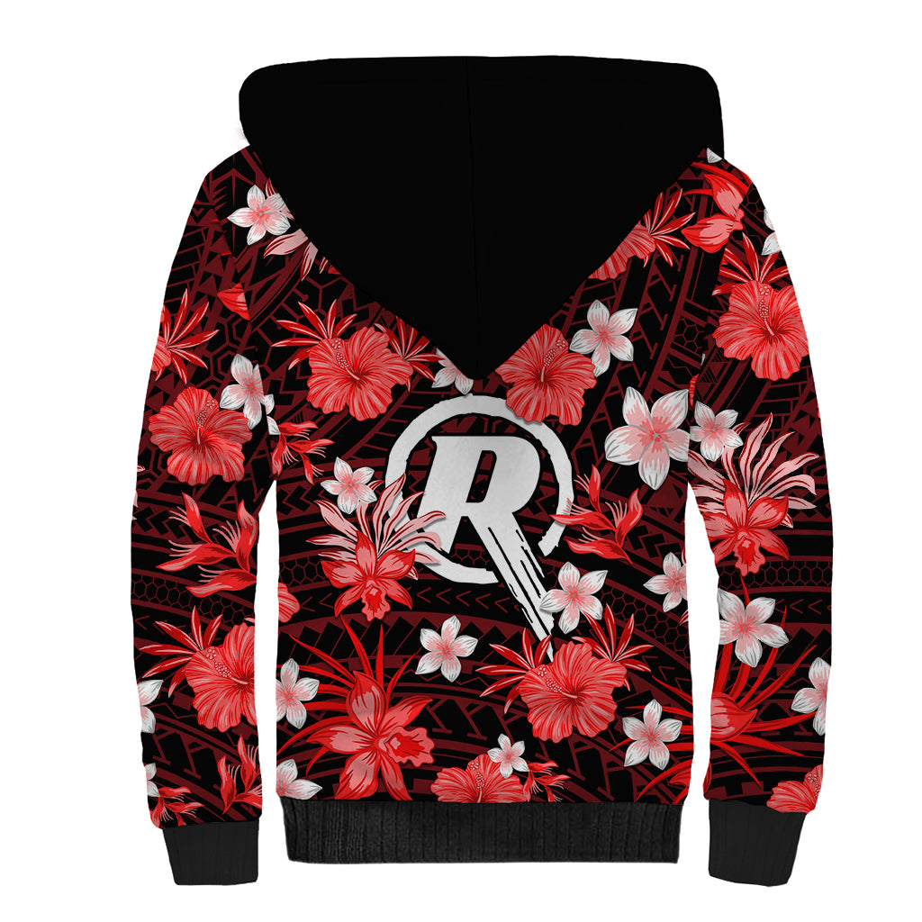 australian-renegades-cricket-sherpa-hoodie-baeuty-pacific-hibiscus-and-polynesian-pattern