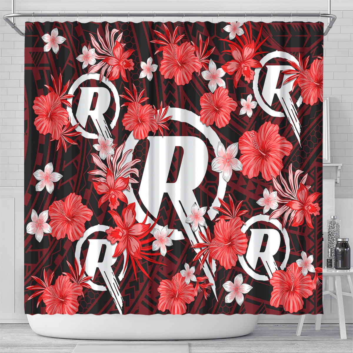 australian-renegades-cricket-shower-curtain-baeuty-pacific-hibiscus-and-polynesian-pattern