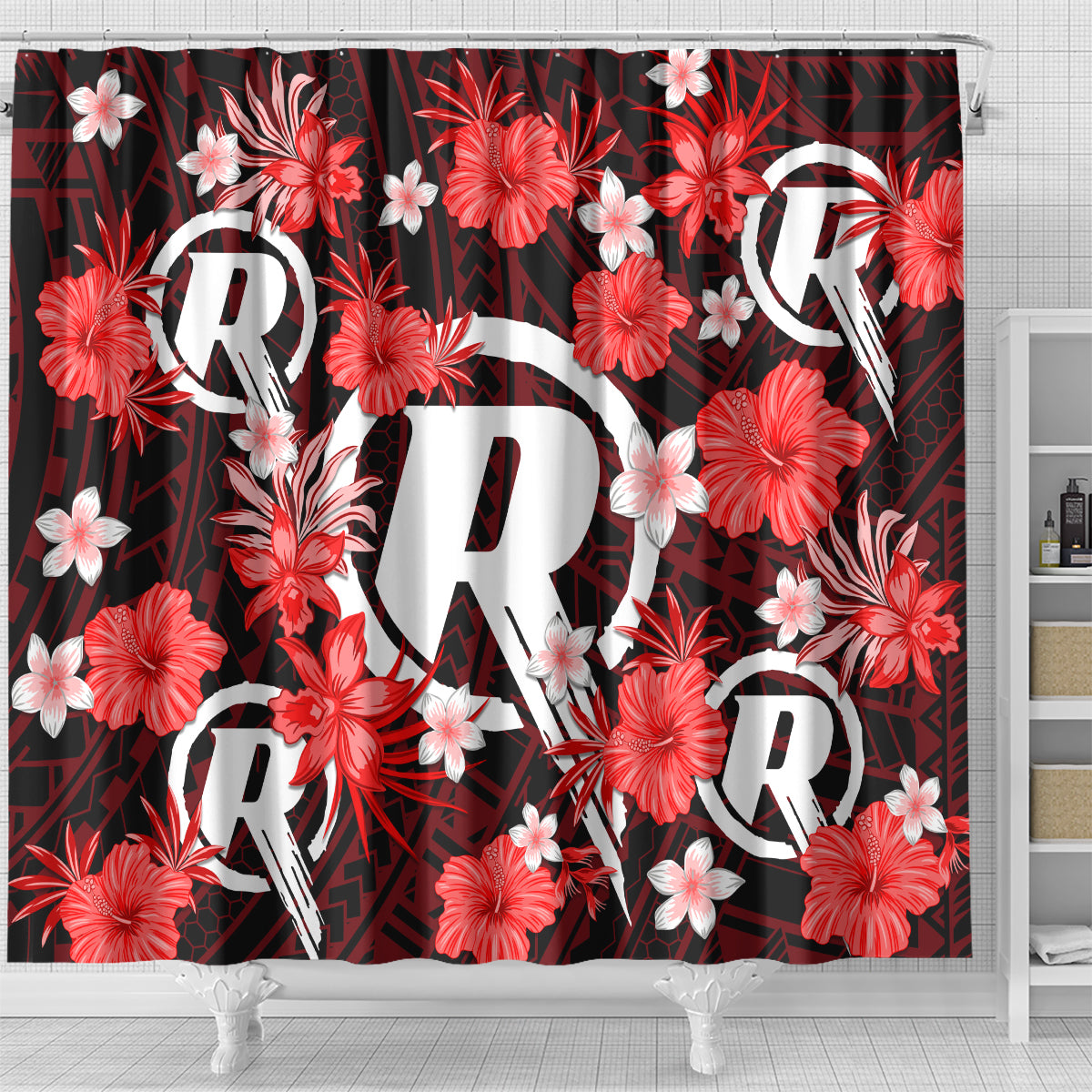 australian-renegades-cricket-shower-curtain-baeuty-pacific-hibiscus-and-polynesian-pattern