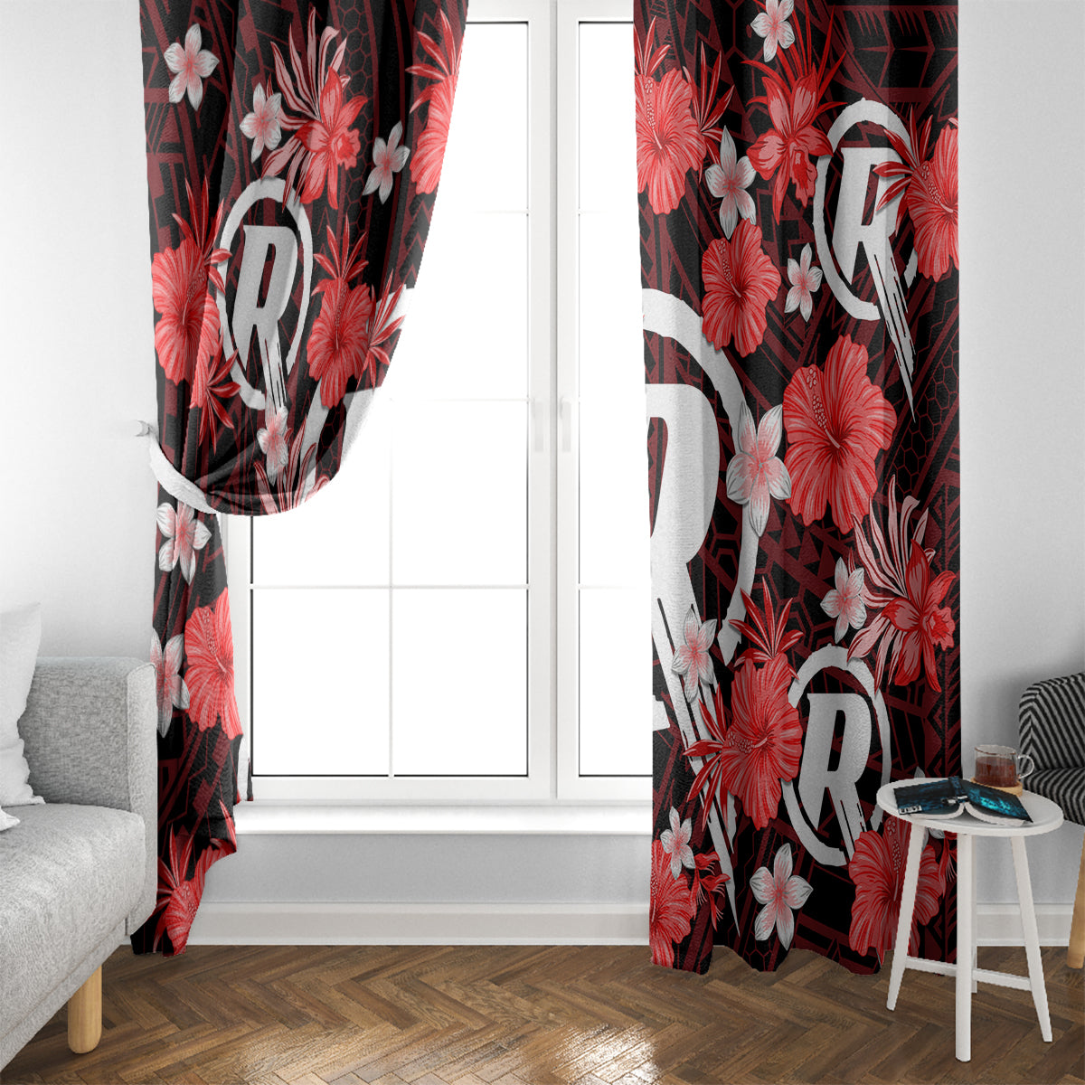 australian-renegades-cricket-window-curtain-baeuty-pacific-hibiscus-and-polynesian-pattern