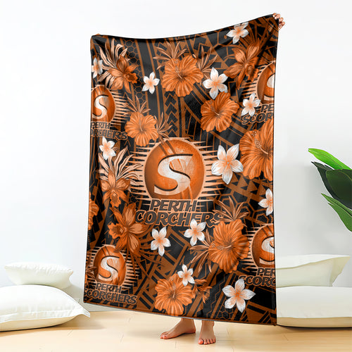 australian-scorchers-cricket-blanket-baeuty-pacific-hibiscus-and-polynesian-pattern