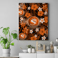 australian-scorchers-cricket-canvas-wall-art-baeuty-pacific-hibiscus-and-polynesian-pattern