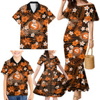 australian-scorchers-cricket-family-matching-mermaid-dress-and-hawaiian-shirt-baeuty-pacific-hibiscus-and-polynesian-pattern