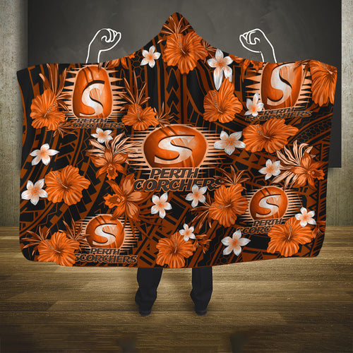 australian-scorchers-cricket-hooded-blanket-baeuty-pacific-hibiscus-and-polynesian-pattern
