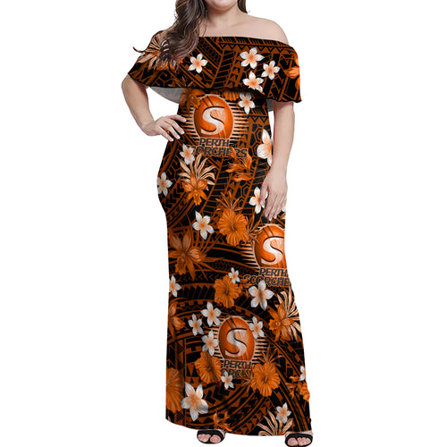 australian-scorchers-cricket-off-shoulder-maxi-dress-baeuty-pacific-hibiscus-and-polynesian-pattern