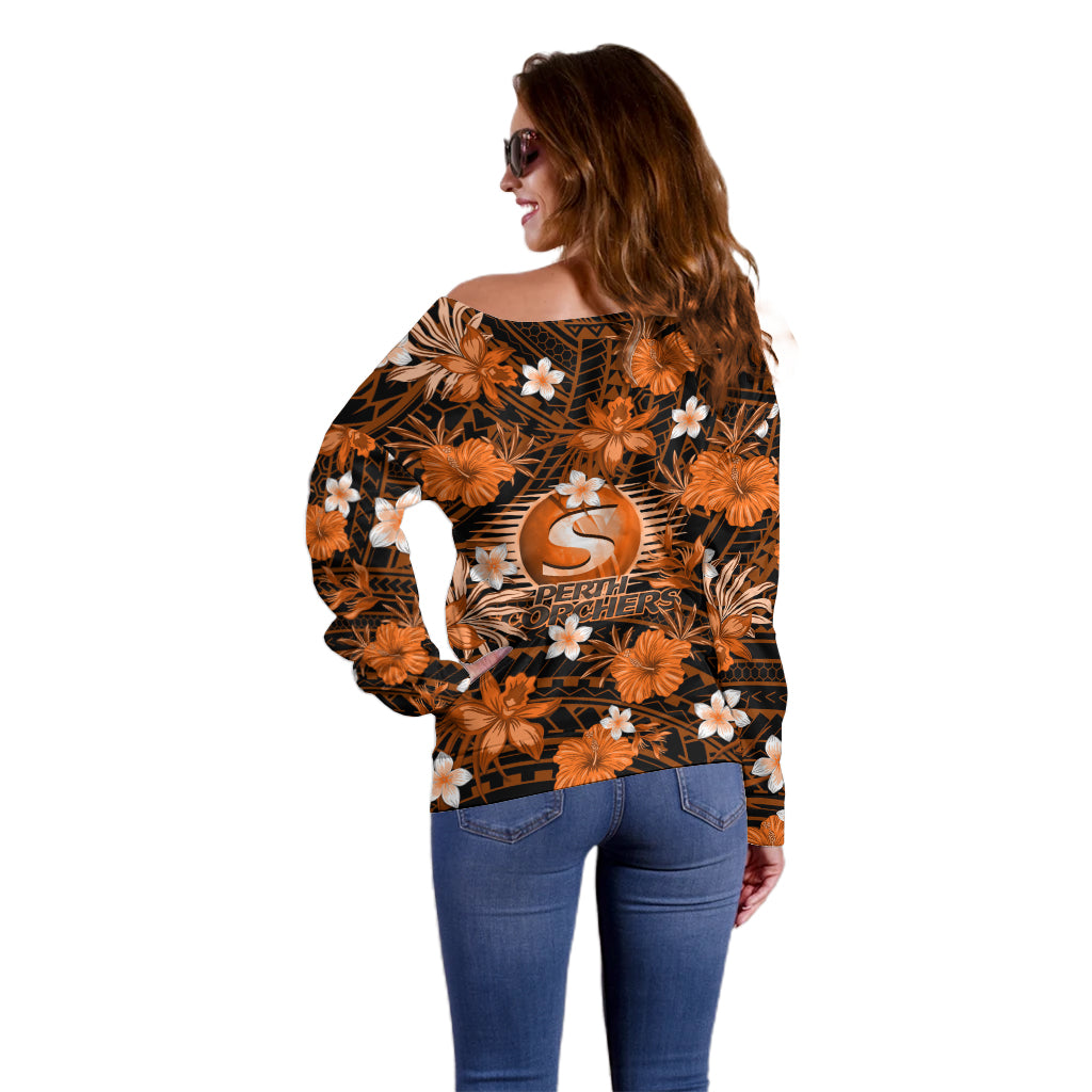 australian-scorchers-cricket-off-shoulder-sweater-baeuty-pacific-hibiscus-and-polynesian-pattern