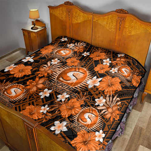 australian-scorchers-cricket-quilt-baeuty-pacific-hibiscus-and-polynesian-pattern